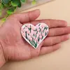 Patches Bordados Atacado Patches Bordados Computador Novos DIY Coração Flor Cacto Flor Decoração de Roupas Patches