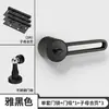 Juego de cerradura de puerta ecológico minimalista italiano para el hogar, manija de puerta universal de línea recta de lujo ligero para dormitorio, baño, cocina
