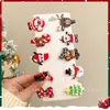 Grampos de Cabelo de Natal Europeus e Americanos Cruzados Acessórios de Cabeça para o Natal Acessórios de Cabelo Clipe Bico de Pato do Papai Noel Atacado de Pequenos Produtos de Yiwu