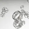 Anillo Abierto de Acero Inoxidable Abreanillos Dispositivo de Anillo Colgante Herramientas Auxiliares para Hacer Joyería Hecha a Mano DIY
