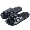 Pantuflas de Casa para Hombre Baño Antideslizantes para Baño Hogar Interior Plástico Desodorante Secado Rápido Cristal Transparente Pantuflas de Aire Acondicionado para Hombre