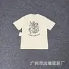 Comercio Exterior Transfronterizo Marca de Moda Nueva Camiseta Casual Holgada de Manga Corta con Estampado de Letras para Hombre y Mujer Parte Superior de Manga Media de Marca de Moda