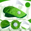 Gorra de Golf Transfronteriza Boina de Golfista con Bandera de Golf Accesorios para Disfraces de Fiesta Suministros