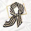 Bufanda para Mujer Invierno Tejida Larga Estilo Coreano Nuevo Estilo Coreano Estudiante Decorativa Geométrica Larga de Lana Pequeña Bufanda