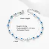 Pulsera Transfronteriza Ojo de Demonio Cruzado Europeo Americano de Oriente Medio Acero Inoxidable Moda Ojo de Aceite Goteante Joyería Personalizada Unisex