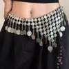 Corrente de Cintura com Franjas Redonda de Marca Boêmia para Mulheres Estilo Étnico Design Retrô Cinto Moda Estiloso Versátil Acessórios de Vestuário