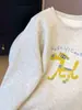 Sudadera de punto sin capucha y cuello redondo para mujer, Otoño e Invierno 2025, Nueva Popular Americana, Top de manga larga, Chaqueta, Engrosada, Moderna