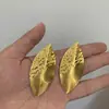 Brincos Geométricos Irregulares Exagerados de Metal de Alta Qualidade Transfronteiriços Europeus e Americanos Estilo Cool INS Textura Gota d'Água Brincos Grandes