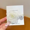 Novo Estilo 2026 Prendedor de Cabelo Flor de Rede de Pérolas para Mulheres, Exquisite Prendedor de Cabelo para Testa, Acessório de Cabelo Lateral da Moda
