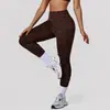Calça de Yoga Estilo Europeu e Americano com Estampa de Leopardo Levanta Bumbum de Pêssego Cintura Alta para Mulheres, Leggings Apertadas para Academia, Calça Cropped Esportiva para Corrida ao Ar Livre