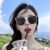 Gafas de sol GM para hombre, gafas de sol de alta gama para mujer, gafas de sol anti-ultravioleta para conducir, para cara grande de mujer, delgadas, tres puntos, Yiwu