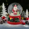 Amazon para Papá Noel creativo bolsa de dinero portátil bola de cristal escritorio personalizado adornos de regalo Nochebuena