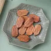 Madera de Azufaifo Tallada por Rayo Natural Amatista Púrpura Placa de Madera de Seguridad Accesorios DIY Colgante de Collar Encanto para Bolsos Joyería al por Mayor