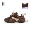Zapatos de Argán para Niños 2026 Otoño/Invierno Nuevo Estilo Bloque de Color para Niñas Zapatos Deportivos para Niños Medianos a Grandes Zapatos Casuales Cálidos con Forro de Felpa para Niños