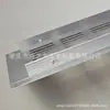Orificio de ventilación de aleación de aluminio para armario orificio de ventilación rectangular malla transpirable de disipación de calor malla cubierta decorativa para zapatero cubierta de orificio de escape