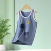 Chalecos de Algodón Puro para Niñas, Playeras Interiores para Niños, Pijamas sin Mangas Transpirables para Casa de Niños, Chalecos para Niños Tallas Mediana y Grande