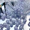 Cuentas redondas de vidrio degradado con sentido roto de jade de 10 mm, hechas a mano, para hacer joyas, anillos, pulseras y collares.