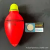 Boia Eletrônica, Boia de Barriga Grande, Boia de Pesca Noturna com Luz Dupla, Alta Flutuabilidade para Pesca em Rocha, Pesca em Mar, Boia para Arremesso de Longa Distância, Boia Luminosa para Carpa e Bagre Atacado