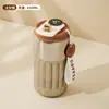 Nova Caneca Térmica a Vácuo de Aço Inoxidável 316 com Display Inteligente de Temperatura, Caneca de Café de Alto Acabamento, Conservação de Calor e Frio, Copo de Água para Carro