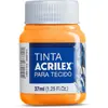 Tinta para tecido fosca 37ml Amarelo Cádmio