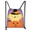 Bolsa de poliéster con cordón ajustable, nueva serie Sanrio de Halloween 2023, productos casuales de alta calidad.