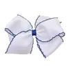 Pinza para el cabello de lazo tridimensional para niños, cinta de hilo para mujer, clip de cinta, tela de cobertura total, clip con borde de tela, adorno para la cabeza