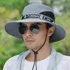 Sombrero de sol de verano para pesca, senderismo al aire libre, para hombre con cobertura facial y protección para el cuello, ala ancha, nuevo sombrero de protección solar