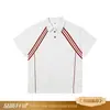 Camisa Polo de Manga Corta con Cuello Campana Estilo Japonés Waupdeion para Hombre, Marca de Verano de Moda Estilo Pareja, Camisa Masculina Holgada Casual de Media Manga