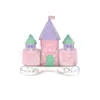 Globos de Papel de Aluminio Estilo Nuevo Castillo de Ensueño para Fiestas de Cumpleaños Infantiles, Decoración de Castillo de Príncipe y Princesa al por Mayor