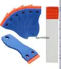 Raspador de Plástico, Raspador Removedor de Pegamento, Herramienta para Aplicación de Película de Coche, Raspador Removedor de Manchas, Raspador Doméstico, Pala Limpiadora para Eliminación de Manchas