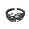 Anillo punk gótico con hebilla de diez dedos, ajustable, con personalidad europea y americana, para dedo de demonio