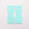 Tarjetas Plegables para Collares de Cartulina Blanca al por Mayor en Stock, Tarjetas de Exhibición para Empaquetar Colgantes de Cadena para Suéteres, Tarjetas para Joyería de Plata S925