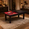 Mesas de billar estilo americano de stock de fábrica para uso doméstico, mesas de billar interiores de 233,1 cm para uso doméstico de 266,4 cm para uso comercial, mesas de competición de 299,7 cm al por mayor