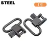 Par de Hebillas de Acero de 1 pulgada de Liberación Rápida para Correa de Hombro Hebillas Metálicas de Acero de Alta Resistencia Hebillas Redondas Metálicas para Correa Exterior