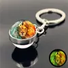 Doze Signos do Zodíaco Pingente de Mochila Chaveiro Aço Inoxidável Metal Capricórnio Peixes Leão Chaveiro do Zodíaco