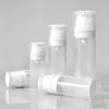 Suministros del Fabricante Botellas de Vacío con Dosificador de Loción de 48 mm de Diámetro, Botellas Dosificadoras de Agua-Crema y Esencia para Productos de Cuidado de la Piel, Botellas Portátiles para Loción