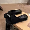 Pantuflas de Suela Gruesa con Punta Cuadrada sin Cierre para Mujer, Nuevos Sandalias de Cuña Retro Versátiles Decoradas con Metal para Verano 2026