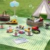 Tapete de picnic tapete a prueba de humedad engrosado picnic al aire libre camping playa tienda de campaña tapete de suelo impermeable tapete de césped portátil salida
