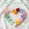 Porta-Vela em Formato de Coração Lembrança Criativa Atacado Atmosfera Dia dos Namorados Fragrância Presente Mini Vela Perfumada de Amor
