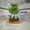 Asiento de Piscina para Árbol de Fibra de Vidrio Silla de Diseño de Jardín Exterior Uhpc Banco Grc Silla de Ocio con Forma Especial para Paisajismo Piscina para Plantar