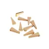Accesorios para Manualidades de Color Duradero Rellenos de Oro de 14K Colgante de Borde Triangular Tridimensional Colgante para Collar de Clavícula Pendientes Accesorios Hechos a Mano