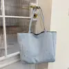 Bolso Tote Personalizado de Gran Capacidad con Patrón de Estrellas para Mujer 2026 Nuevo Simple Moda Bolso de Hombro Único y de Mano Lona para Viajes