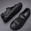 Sandálias Jovens da Moda para Homens, Sola Macia, Novo Estilo Verão 2026, Sapatos Romanos Vietnamitas, Biqueira Fechada, Sapatos de Praia, Calçados Casuais Respiráveis
