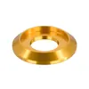 Arandela de aleación de aluminio con cabeza semiredonda, arandela para tornillo de cabeza avellanada ranurada anodizada en dorado m2m2.5m3m4m5m6m8