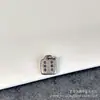Cobre varios accesorios pequeños para colgar de lado colección joyería y adornos accesorios joyería DIY F62
