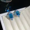 Pendientes de Borla Plegada con Cuentas Facetadas Geométricas de Vidrio Aguja de Plata Pendientes de Estilo Étnico Transfronterizos Pendientes de Lujo Ligero de Gama Alta