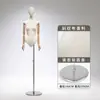 Tienda de Ropa Maniquí de Cuello Largo Estilo Coreano Soporte de Exhibición Maniquí de Cuerpo Completo Ropa Femenina Vestido de Novia Maniquí de Exhibición en Ventana Prop Femenino