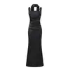 Fabricante Mayorista de Ropa Femenina Transfronteriza 2025 Nuevo Estilo Europeo y Americano Moda Sexy Chica Caliente Vestido Corsé con Tirantes Espagueti