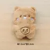 Acessórios de Boneca Cabeça de Animal de Pelúcia Desenho Animado Urso Coelho Sapo Fofo Broche Decorativo Acessórios Venda por Atacado