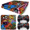 Console de Jogo Ps4 Slim Adesivo de Corpo Inteiro Material de PVC com Canaleta Guiada por Ar Filme Adesivo Bomb